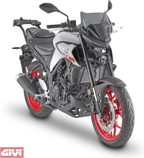 Givi / ジビ ティンテッド ウインドスクリーン- 280 mm(高さ) - 365 mm(幅)Kawasaki Z650 (Bj 2020th) | 4128SG