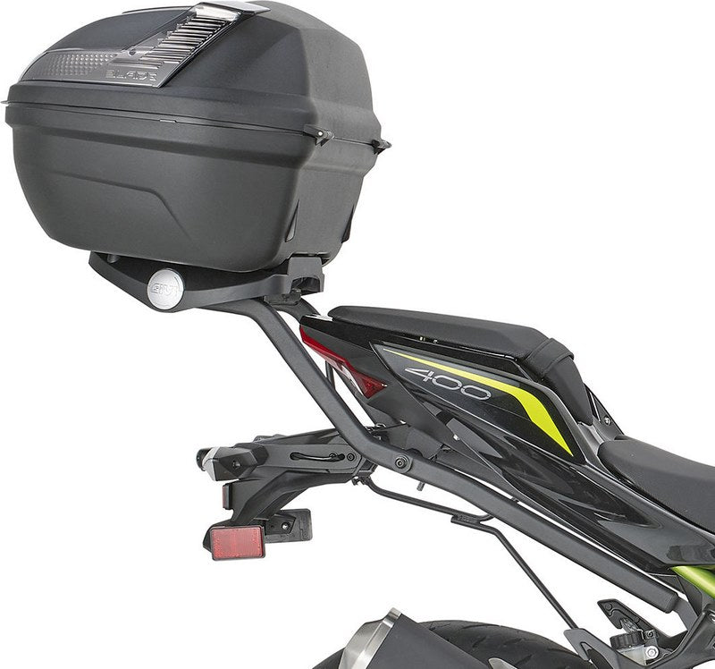 Givi / ジビ モノロックトップケース リアラック Kawasaki Ninja ニンジャ 400- Z400- M5M・M6Mプレートとの使用可能 | 4129FZ