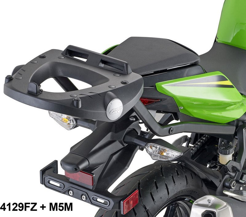 Givi / ジビ モノロックトップケース リアラック Kawasaki Ninja ニンジャ 400- Z400- M5M・M6Mプレートとの使用可能 | 4129FZ