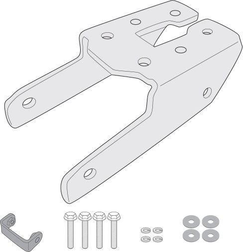 Givi / ジビ マウンティングキット PLX4130 for Kawasaki Ninja 1000 SX (2020) 4130FZ非付属 | 4130KIT