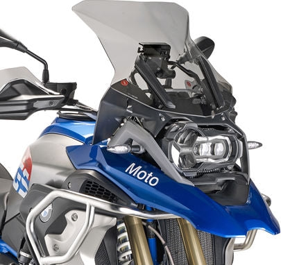 Givi / ジビ ウインドスクリーン BMW R 1200 GS 17-18 R 1250 GS R 1250 GS Adventure ライトスモーク HxW 435 x 43 フィッティングキット別途必要) | 5124D