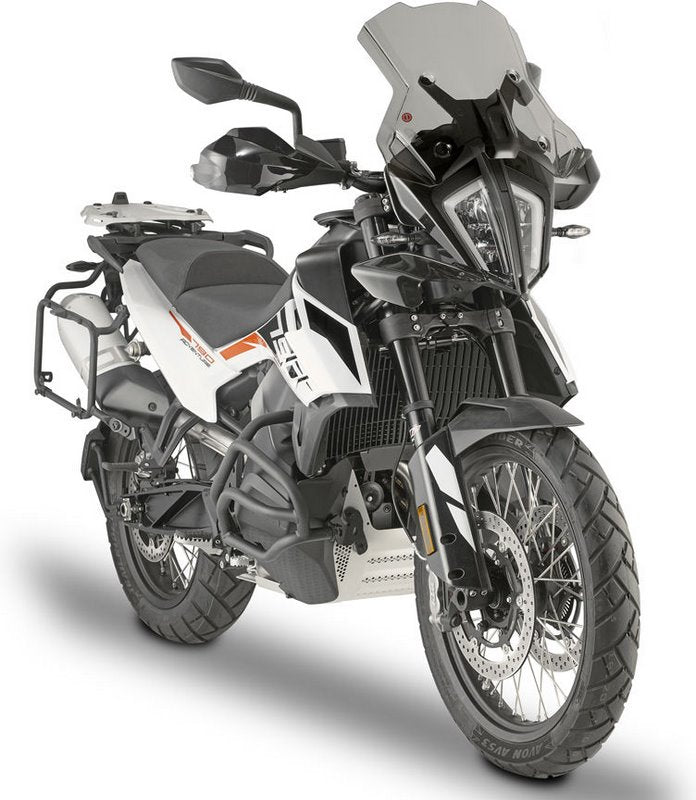 Givi / ジビ ウインドスクリーン KTM 390/790/890 Adventure ライトスモーク HxW 35x46 cm (D7711KIT フィッティングキット別途必要) | 7710D