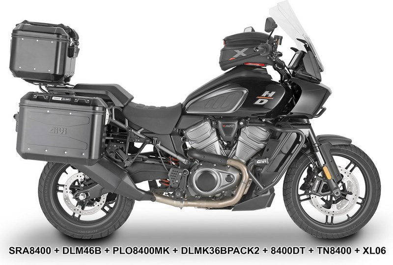 Givi / ジビ ウインドスクリーン Harley Davidson Pan America 1250 dim. HxW 46x495cm 45cm(高さ)D8400KIT フィッティングキット別途必要 | 8400DT