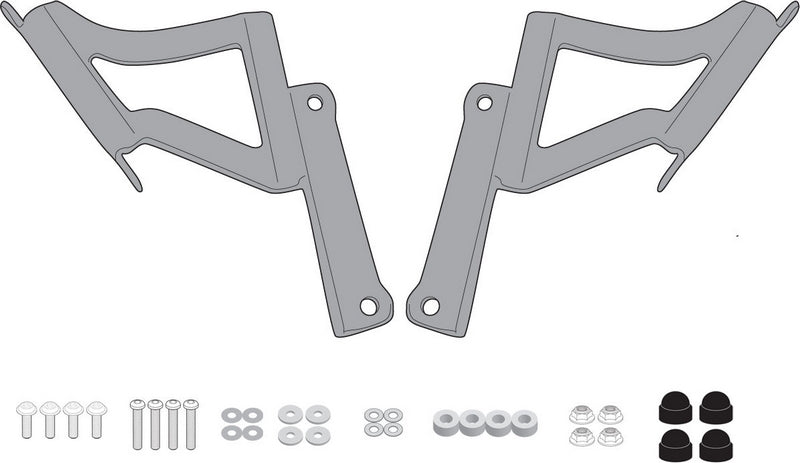 Givi / ジビ A4128A マウンティングキット ウインドスクリーン 1176A Kawasaki Z900 20- or ウインドスクリーン 4128S on Kawasaki Z650 20- | A4128A