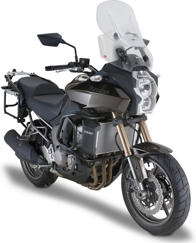 Givi / ジビ エアフロースライディング ウインドスクリーン Kawasaki Versys 650 15-16 Versys 1000 12-15 HxW max 52x48 cm 12 cm | AF4105