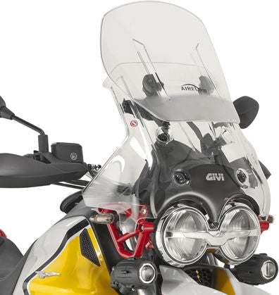 Givi / ジビ エアフロースライディング ウインドスクリーン Moto Guzzi V 85 TT HxW max 65x50 cm 12 cm | AF8203