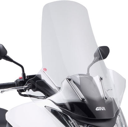 Givi / ジビ ウインドスクリーン Honda Integra 700 Integra 750 14- dim. HxW 72 x 69 cm | D1109ST