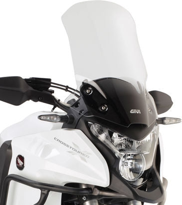 Givi / ジビ ウインドスクリーン Honda Crosstourer クリア dim. HxW 51x42 cm | D1110ST