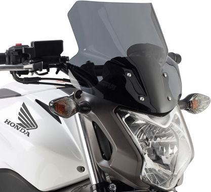 Givi / ジビ スクリーン Honda NC700S NC750S ライトスモーク dim. HxW 31x36 cm | D1112S