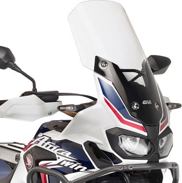 Givi / ジビ ウインドスクリーン Honda Africa Twin CRF1000L クリア dim. HxW 60x35 cm | D1144ST