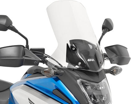 Givi / ジビ スクリーン Honda NC750X 16-20 クリア dim. HxW 485 x 40 cm | D1146ST