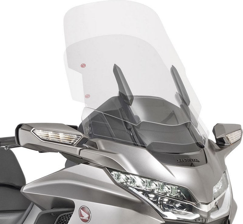Givi / ジビ スクリーン Honda Gold Wing 1800 18-19 クリア dim. HxW 59 x 55 cm | D1172ST