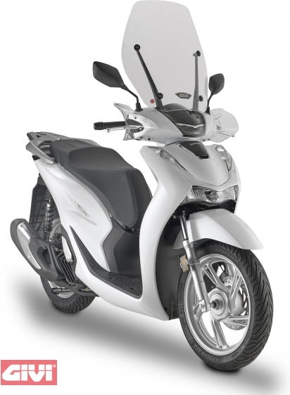 Givi / ジビ ウインドスクリーン クリア 540 x 490 mm (H x W) for Honda SH 125-150 (20) SH 350 (21) | D1181STG