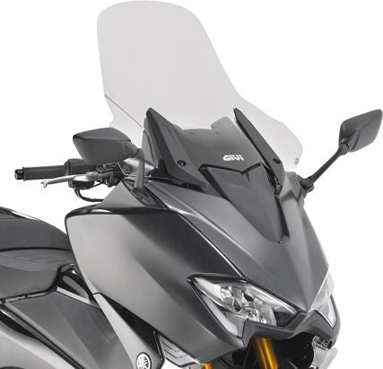 Givi / ジビ ウインドスクリーン Yamaha TMAX 530 17-19 TMAX 560 20-21 クリア dim. HxW 595 x 61 cm | D2133ST