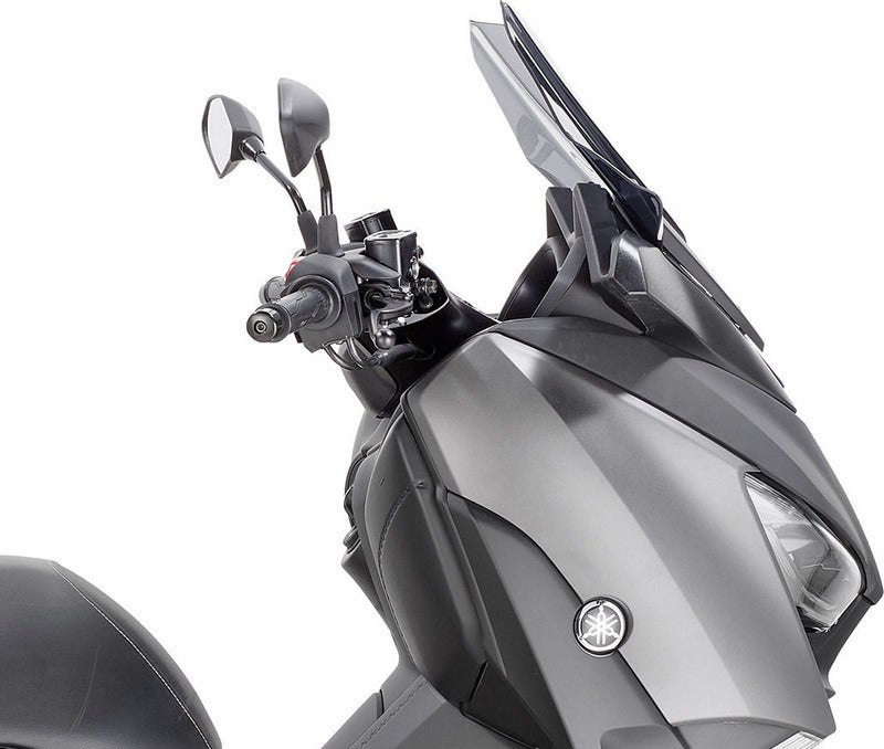 Givi / ジビ ウインドスクリーン Yamaha X-Max 125 18- X-Max 300 X-Max 400 18- スモーク dim. HxW 435x435 cm sport スクリーン | D2136S