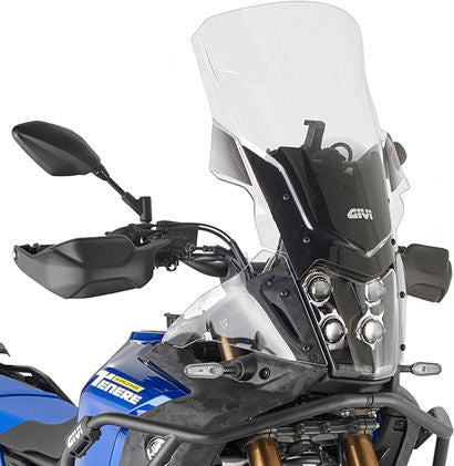 Givi / ジビ ウインドスクリーン Yamaha Tenere 700 World Raid クリア dim. HxW 52 x 43 cm | D2165ST