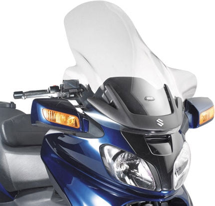 Givi / ジビ ウインドスクリーン Suzuki BURGMAN バーグマン 650 02-04 クリア dim. HxW 80 x 72 cm | D257ST