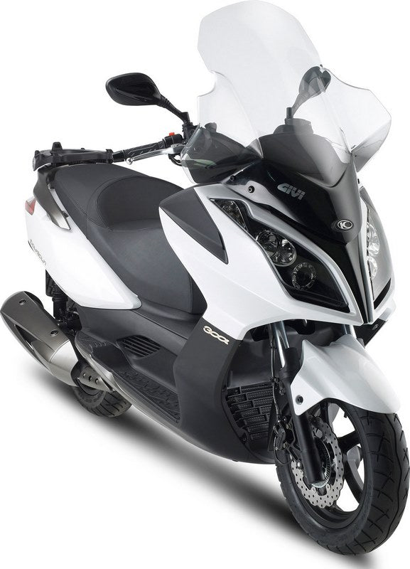 Givi / ジビ ウインドスクリーン Kymco Downtown 125/200/300 09-16 Xtown 125/300 16- クリア dim. HxW 815 x 64 cm | D294ST
