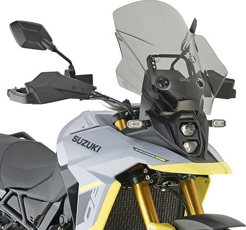 GIVI / ジビ ウインドシールド ティンテッド(スモーク)480 x 510 mm (HxW)-ABE i.V. f. Suzuki V-Strom 800DE (23) | D3125SG