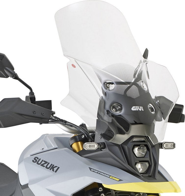 GIVI / ジビ ウインドシールド - クリア - 640x540 mm (HxW) for f. Suzuki V-Strom 800DE (23) | D3125ST