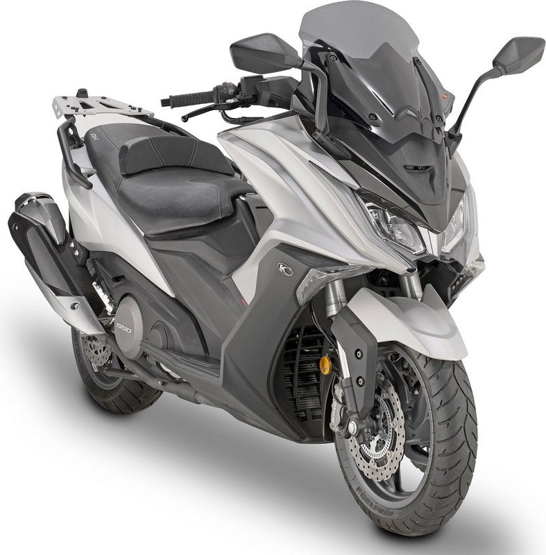 Givi / ジビ ウインドスクリーン Kymco AK 550 スモーク sport スクリーン dim. HxW 49 x 42 cm | D6110S
