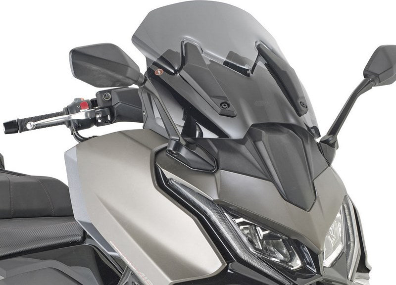 GIVI / ジビ ウインドシールド ティンテッド(スモーク) 395 x 440 mm (HxW) - KYMCO AK550 Premium (23) | D6122S