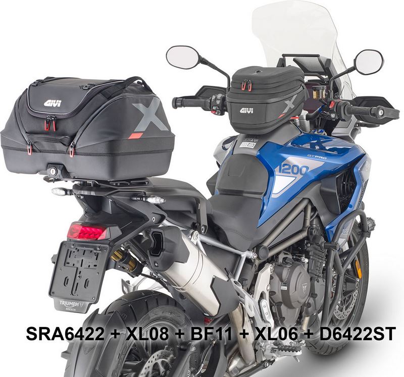 Givi / ジビ ウインドスクリーン Triumph Tiger 1200 GT Tiger 1200 Rally クリア dim. HxW 57 x 38 cm | D6422ST