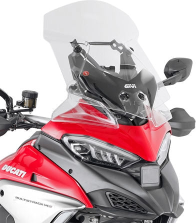 Givi / ジビ スクリーン Ducati Multistrada V4 クリア dim. HxW 50 x 38 cm | D7413ST