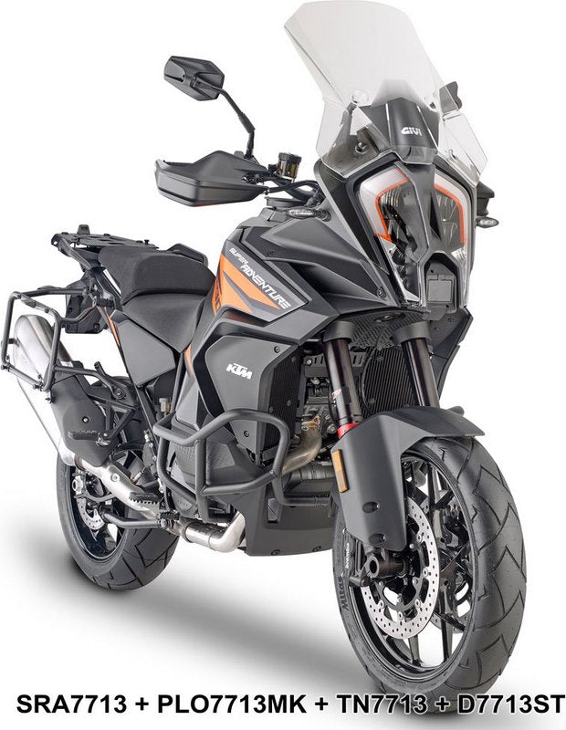 GIVI / ジビ ウインドシールド クリア 445 mm 高さ 470 mm 幅 KTM 1290 Super Adventure S KTM 1290 Super Adventure R | D7713ST
