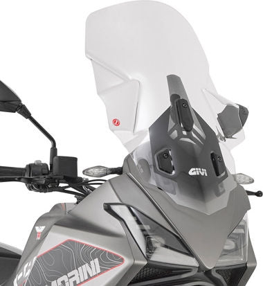 Givi / ジビ ウインドスクリーン Moto Morini X-Cape 649 クリア dim. HxW 62 x 43 cm | D9350ST
