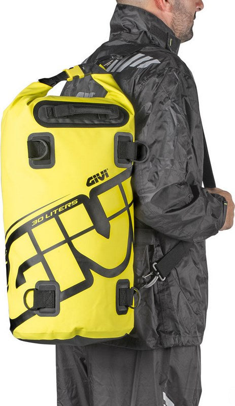 Givi / ジビ 防水 サドル / リアラックバッグ Easy-T EA114FL 30 L. HxLxW 27x50x27cm イエロー | EA114FL