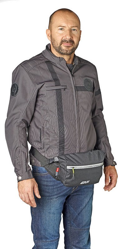 GIVI / ジビ Easy-BAG - ウエストバッグ ブラック 防水 | EA125B