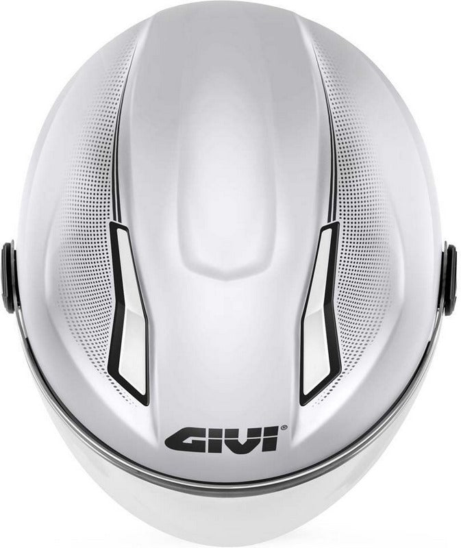 Givi / ジビ ジェットヘルメット 11.7 SOLID ホワイト サイズ 60/XL | H117BB91060