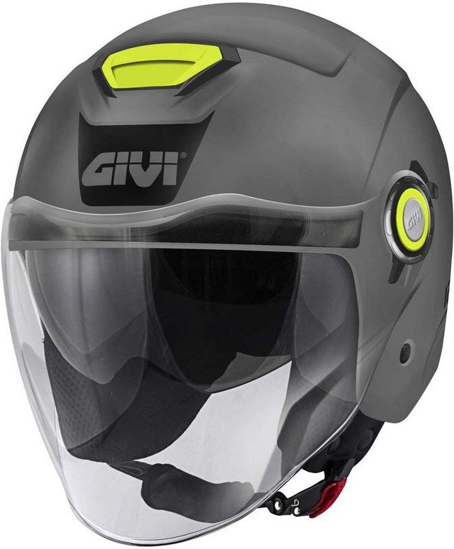 Givi / ジビ ジェットヘルメット 12.5 SOLID グレー サイズ 58/M | H125BG76758