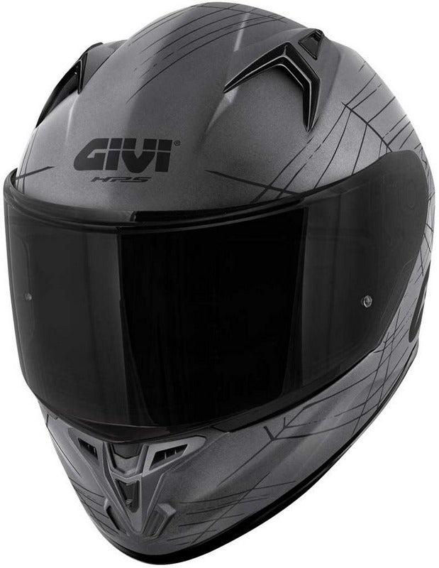 Givi / ジビ フルフェイスヘルメット 50.7 PHOBIA マットチタン/ブラック サイズ 54/XS | H507FPHTB54