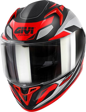 Givi / ジビ 50.8 BRAVE マットブラック / チタン / レッド サイズ XS | H508FBVBR54