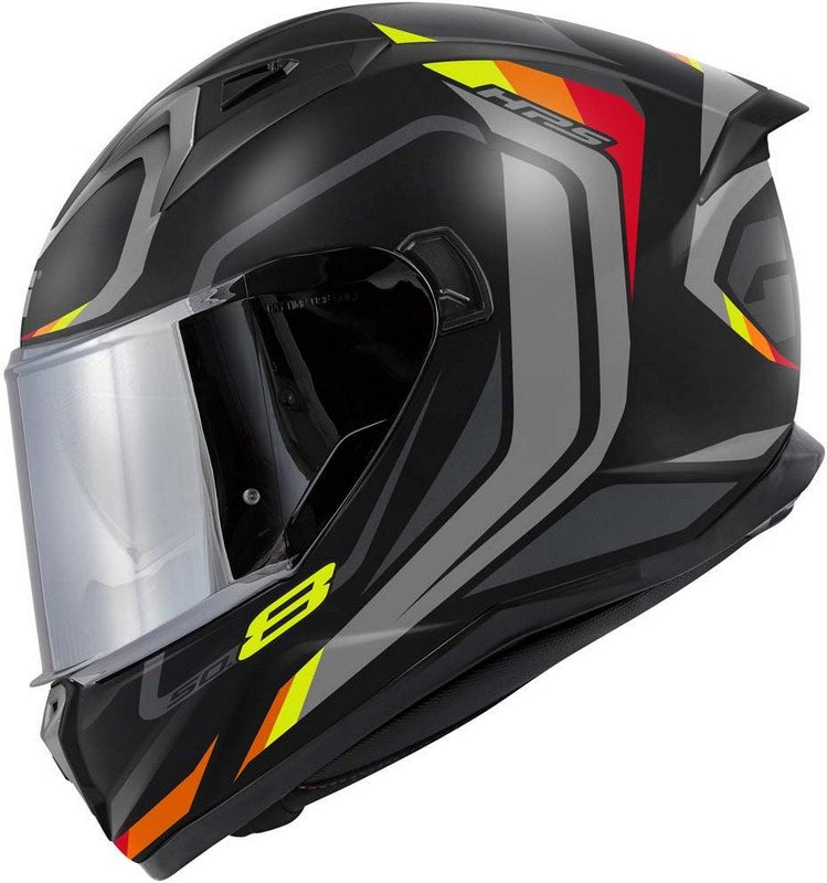 Givi / ジビ フルフェイスヘルメット 50.8 MACH1 マットブラック/グレー/レッド サイズ 63/XXL | H508FMHBY63