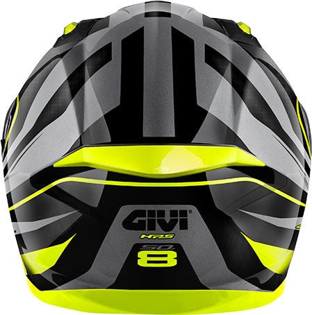 Givi / ジビ 50.8 RACER マットブラック / チタン / イエロー サイズ XL | H508FRCBY61