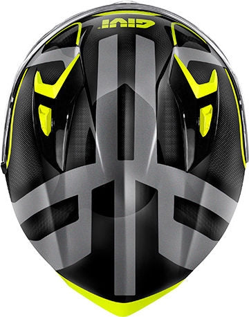 Givi / ジビ 50.8 RACER マットブラック / チタン / イエロー サイズ XL | H508FRCBY61