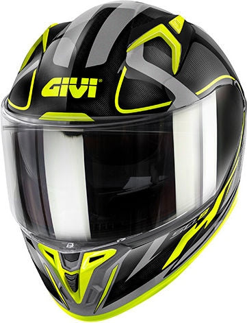 Givi / ジビ 50.8 RACER マットブラック / チタン / イエロー サイズ XXL | H508FRCBY63