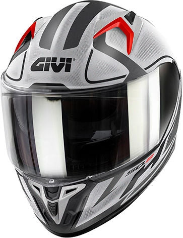 Givi / ジビ 50.8 RACER マットブラック / チタン / シルバー サイズ S | H508FRCTS56
