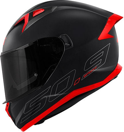 Givi / ジビ 50.9 SOLID マットブラック / シルバー / レッド サイズ L | H509BBCRD60