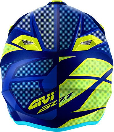 Givi / ジビ 60.1 INVERT マットブルー / イエロー サイズ L | H601FNVLY60