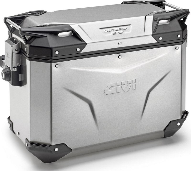 GIVI / ジビ アルミ サイドケース Trekker Outback(トレッカーアウトバック) Evo 48 - 左 - アルミ nature / 48L / (最大荷重10kg) | OBKE48AL