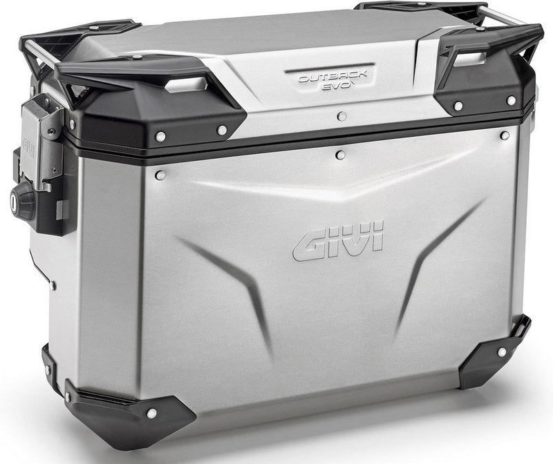 GIVI / ジビ サイドケース Trekker Outback(トレッカーアウトバック) Evo 33 - 右 - サイドオフセット / アルミ / 33L / (最大荷重10kg) | OBKES33AR
