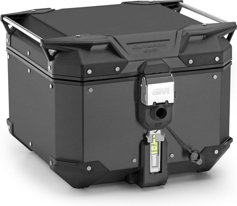 GIVI / ジビ アルミ トップケース ブラック Trekker Outback(トレッカーアウトバック) EVO Monokey 42 liter / スマートセキュリティロック | OBKEV42B