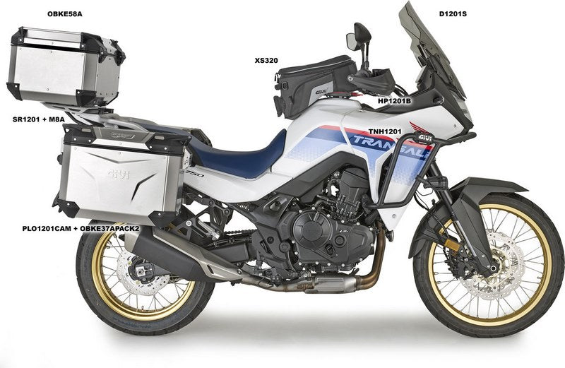 GIVI / ジビ サイドケースキャリア ONE-FIT monokey cam-side 用- Honda XL 750 Transalp トランザルプ (23) | PLO1201CAM