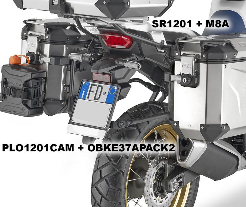 GIVI / ジビ サイドケースキャリア ONE-FIT monokey cam-side 用- Honda XL 750 Transalp トランザルプ (23) | PLO1201CAM