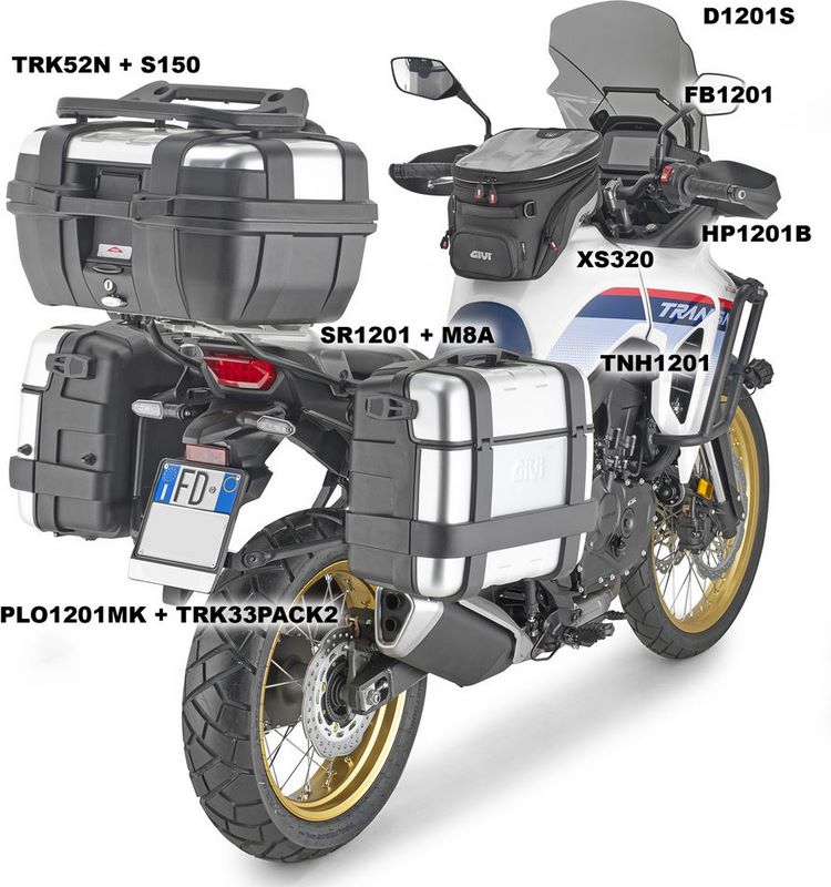 GIVI / ジビ サイドケースキャリア ONEFIT Monokey Honda XL 750 Transalp トランザルプ (23) | PLO1201MK