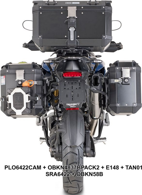 Givi / ジビ スペシフィックパニアホルダー Monokey Cam-Side Trekker Outback サイドケース for Triumph Tiger 1200 GT | PLO6422CAM